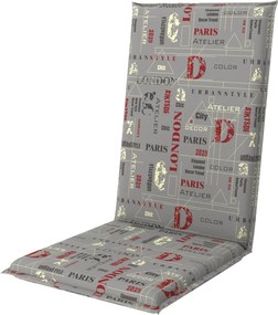 Doppler LIVING 1112 červená/šedá