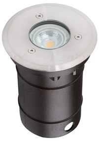 KANLUX DEVINO vonkajšie LED svietidlo, 1xGU10, 10W, 11cm, kruhové