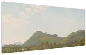 Obraz - Simon Denis, View Near Naples, reprodukcia (120x50 cm)