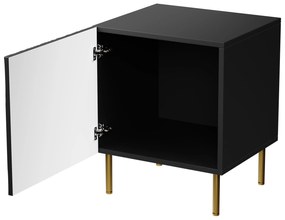 Cama Čierny nočný stolík Jungle (2 ks)