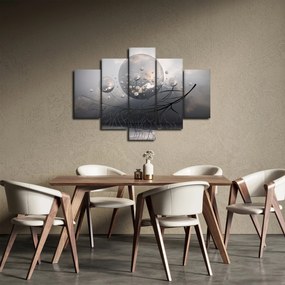 Obraz abstraktných gulí (150x105 cm)