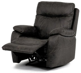 Autronic - TV a relaxační křeslo s elektrickým ovládáním, potah coffee látka v dekoru vintage, 1 motor 240V - TV-4094 COF3
