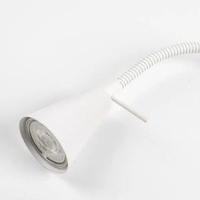 LED lampa s klipom 1xGU10/4,7W/230V biela