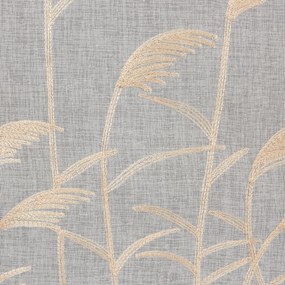 ZÁCLONA NA KRÚŽKOCH TASHA1 140X250 CM VZOROVANÁ