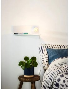 Lucide 06218/01/31 - Nástenné svietidlo SEBO 1xE27/40W/230V biela