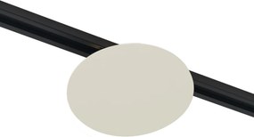 Moderné béžové stropné svietidlo pre koľajnicový systém 1-fázové 2-svetlá - Iconic Pulley