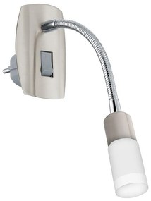 Eglo 96848 - LED Nástenná lampa do zásuvky VEDRA 1xLED/3,5W/230V