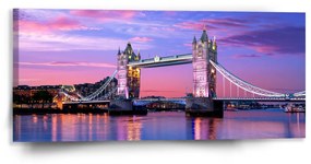 Sablio Obraz Londýn Tower Bridge - 110x50 cm