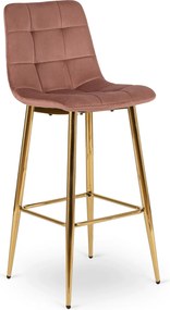 PROXIMA.store - Jedálenská barová stolička ARIEL FARBA: ružová