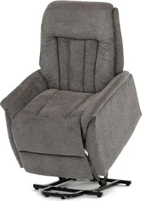 Polohovacie kreslo sivé, elektrické TV-Q8575 GREY2