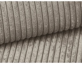 Svetlohnedá menčestrová rozkladacia pohovka 195 cm Nona – Makamii