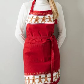 Kuchynská zástera BISCOTTO červená 944752