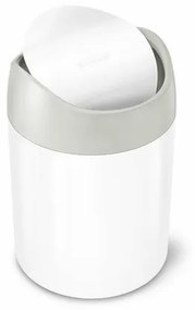 Simplehuman Odpadový kôš na stôl MINI 1,5 l, biela