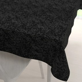 Biante Teflónový obdĺžnikový obrus TF-098 Venezia čierny 140x180 cm