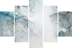 Obraz - Modrý mramor (150x105 cm)