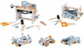 Drevená dielňa pre deti stolík na náradie ECOTOYS