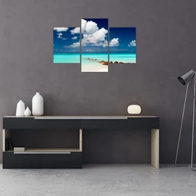 Obraz - Tropická pláž (90x60 cm)