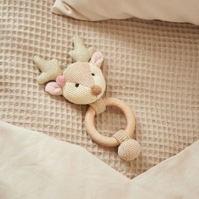 Bieco - Motorická hračka s hrkálkou - jelenček