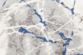 TA Koberec R216B L_GRAY/D_BLUE PORTLAND Rozmer: 80x150 cm