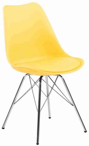 Jedálenská stolička AGA MR2040Y - žltá