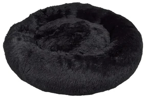 Čierny pelech pre psa ø 95 cm – Love Story