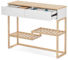 Konzolový stolík so zásuvkami