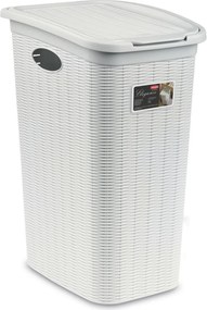 STEFANPLAST Košík na bielizeň Elegance 36 l, biely