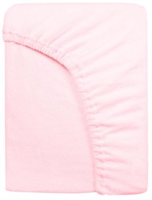 FROTÉ PRESTIERADLO 006/170 180X200 CM SVETLORUŽOVÉ