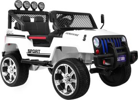 Ramiz Terénne autíčko Raptor Drifter biele 4x4 off-road pre deti