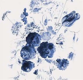 Vliesová tapeta Royal Blue Flowers I