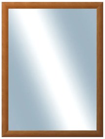 DANTIK - Zrkadlo v rámu, rozmer s rámom 60x80 cm z lišty LEDVINKA svetlo hnedá (1440)