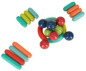 KIK Magnetické kocky pre malé deti 25 prvkov