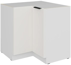 Kuchynská skrinka Aria-Wh/Wh Anti Fingerprint 90x90 Dn 2f Bb