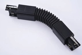 Track 3Line Flexible Connector Black
