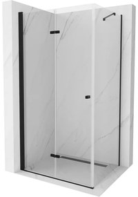 Mexen Lima sprchovací kút 80x70 cm, priehľadná, čierna, 856-080-070-70-00