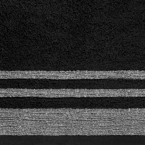 BAVLNENÝ UTERÁK MERY 70X140 CM ČIERNA