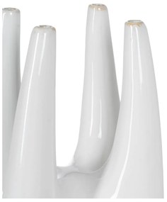 Biela keramická vysoká váza (výška 56 cm) Blanca – Ixia