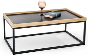 Čierny konferenčný stolík VENTUO LINEAR
