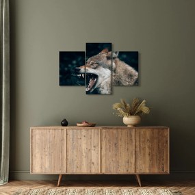 Obraz vlka (90x60 cm)