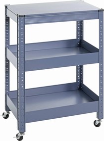 XXXLutz SERVÍROVACÍ VOZÍK, modrá, 50/32/75 cm - Barový nábytok - 001931021301