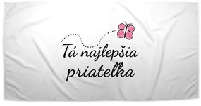 Sablio Uterák Tá najlepšia priateľka - 50x100 cm