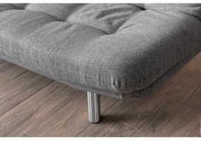 Dvojmiestná rozkladacia pohovka BINA svetlosivá