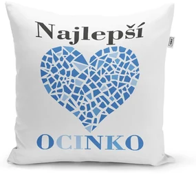 Sablio Vankúš Najlepší otecko: 40x40 cm