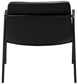 Čierne kreslo z imitácie kože DAN-FORM Denmark Boto