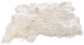 Biely koberec z ovčej kože Sheep white - 300*213*12cm