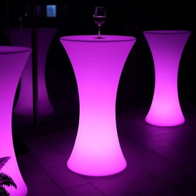 LED svietiace kreslo, 70 x 74 cm