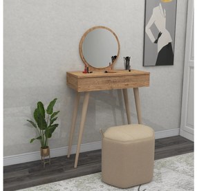 Toaletný stolík Doneda (borovica atlantická) . Akcia -10%. Vlastná spoľahlivá doprava až k Vám domov. 1094109