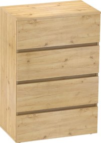 Komoda PARMAD, remeselne spracovaný dub