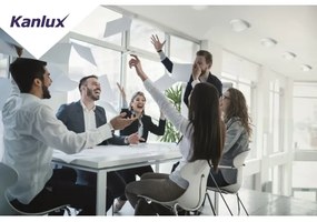 Kanlux 33562 - LED Kúpeľňové podhľadové svietidlo ROUNDA LED/6W/230V IP44 čierna