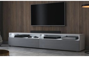 TV skrinka/stolík Redcan 180  (biela + sivá). Vlastná spoľahlivá doprava až k Vám domov. 1098682